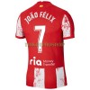 Original Fußballtrikot Atlético Madrid Joao Felix 7 Heimtrikot 2021-22 Für Herren